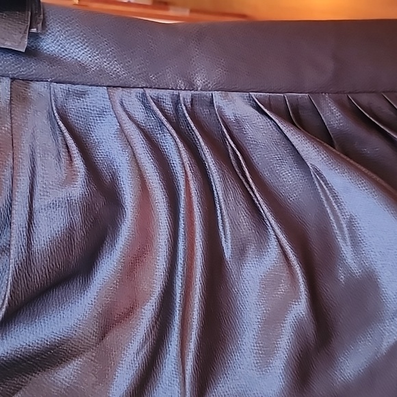 White by Vera Wang hammered satin bow dress 6 in smokey haze - Picture 4 of 16